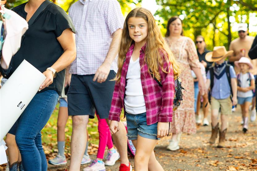 Students Walk to School